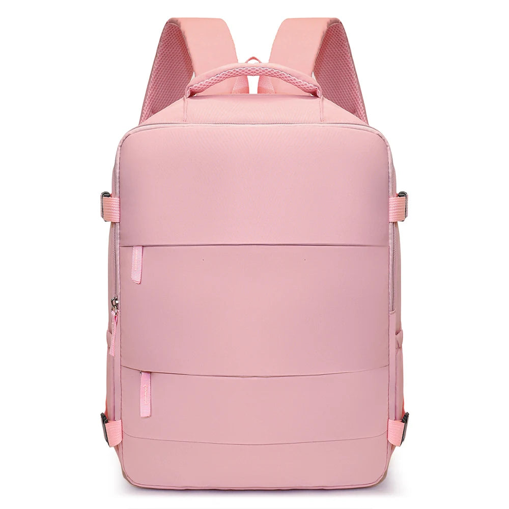 Cabin approved airplane backpack - Lightweight, integrated laptop compartment