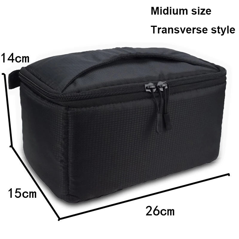 Waterproof DSLR Camera Insert Bag - Shockproof Protection & Travel