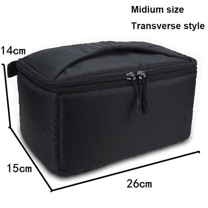 Waterproof DSLR Camera Insert Bag - Shockproof Protection & Travel