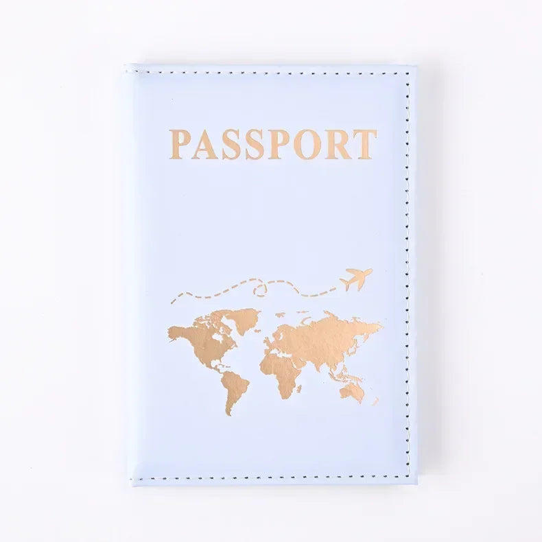 Pochette Passeport en Cuir Anti-RFID – Porte-cartes & Portefeuille Voyage