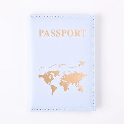 Pochette Passeport en Cuir Anti-RFID – Porte-cartes & Portefeuille Voyage