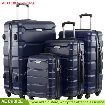 Set de 4 Valises Rigides Spinner – 18/22/26/30 pouces