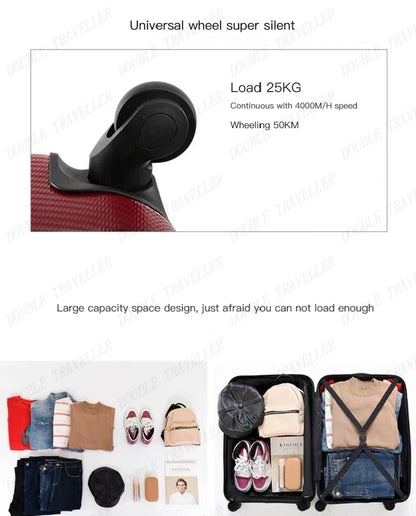 Set de 4 Valises Rigides Spinner – 18/22/26/30 pouces