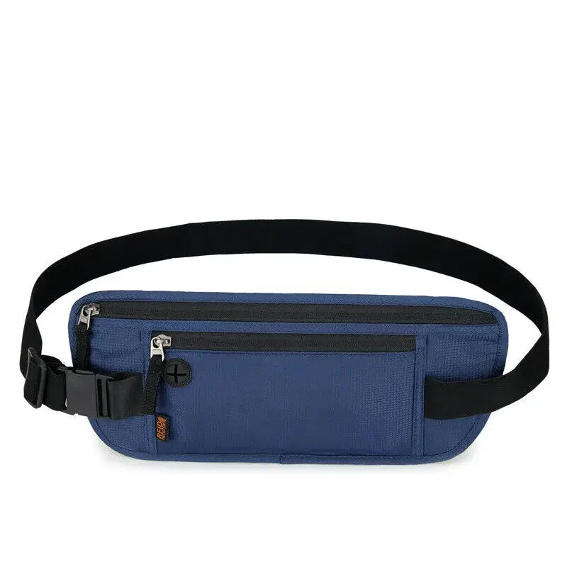 Ceinture Banane Anti-RFID – Porte-monnaie & Passeport Caché pour Voyage