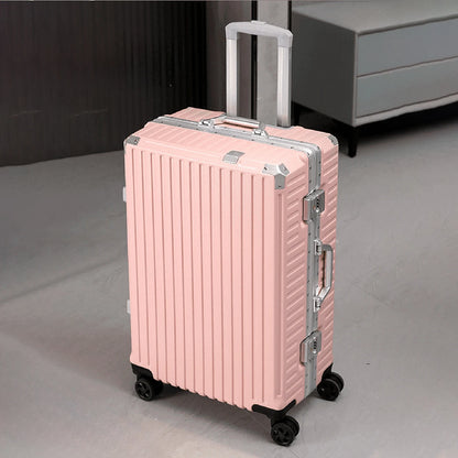 Valise trolley à cadre aluminium 20"-28" – Port USB, serrure à combinaison & roues spinner