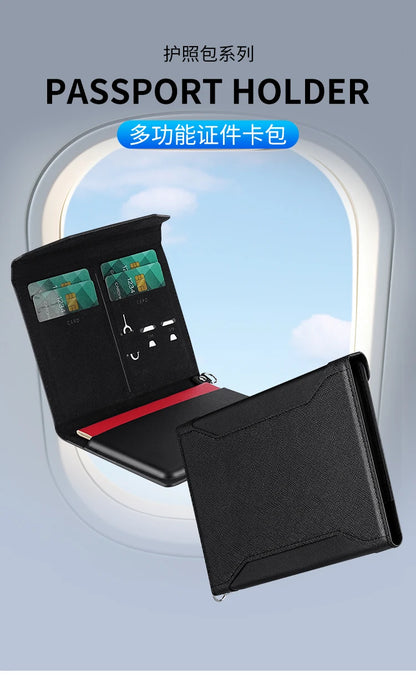 Porte-passeport multifonction – Accès rapide & multi-compartiments