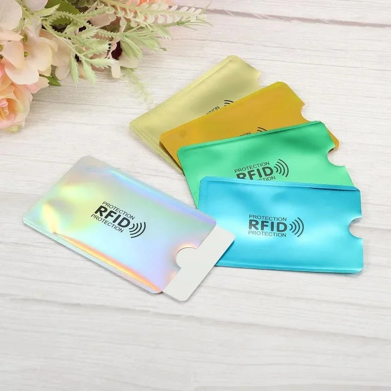 Protège-Cartes Anti-RFID – Set de 5 ou 10 pochettes de protection