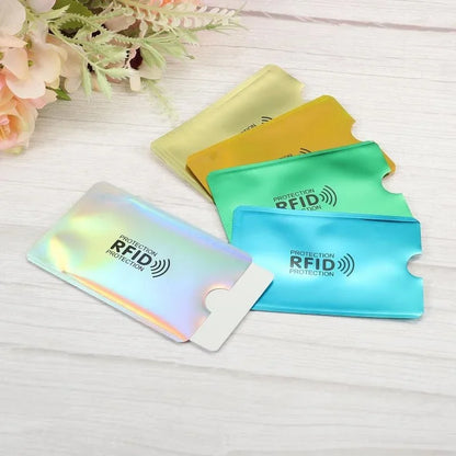 Protège-Cartes Anti-RFID – Set de 5 ou 10 pochettes de protection