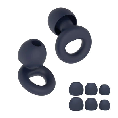 Bouchons d’oreilles silicone voyage – Réduction bruit, sommeil en avion