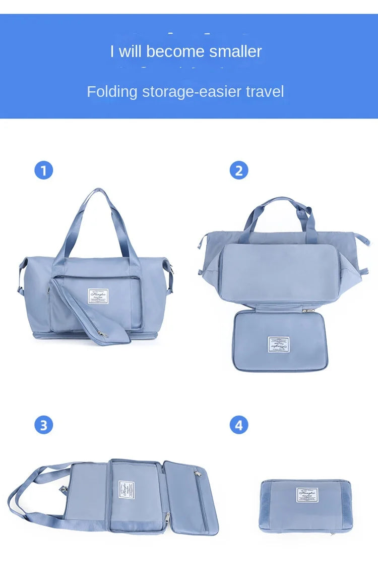 Sac de Rangement Voyage Pliable – Grande Capacité & Imperméable