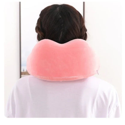 Oreiller cervical en mousse à mémoire de forme – Voyage avion & sommeil