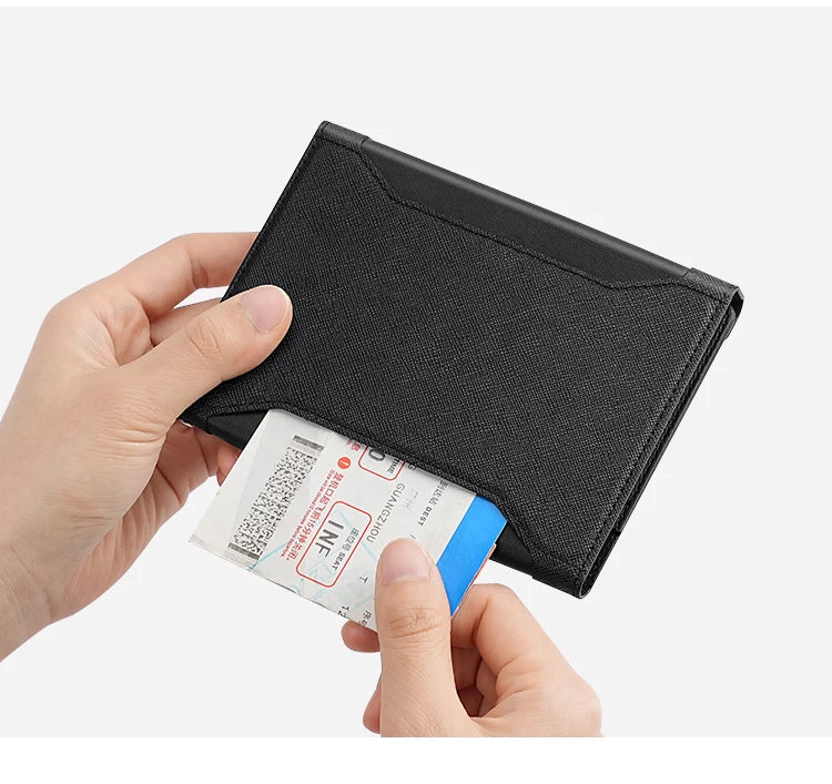 Porte-passeport multifonction – Accès rapide & multi-compartiments