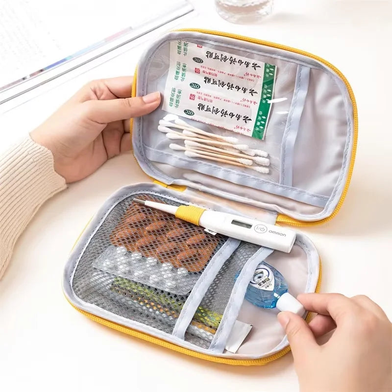 Trousse de premiers soins de voyage – Pochette médicaments portable