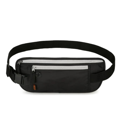 Ceinture Banane Anti-RFID – Porte-monnaie & Passeport Caché pour Voyage