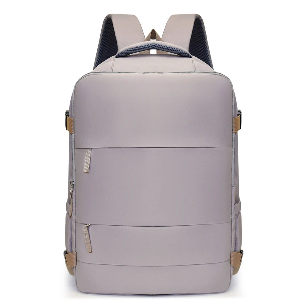 Cabin approved airplane backpack - Lightweight, integrated laptop compartment