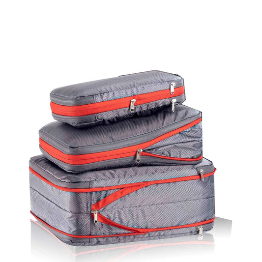 Cubes de rangement double couche pour valise – Imperméable & compressible