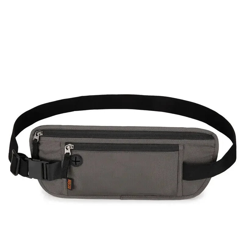 Ceinture Banane Anti-RFID – Porte-monnaie & Passeport Caché pour Voyage