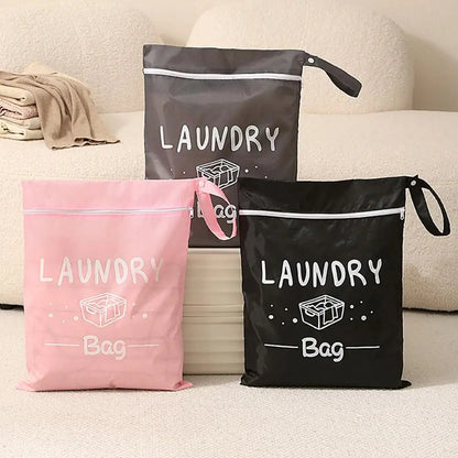 Large Travel Laundry Bag  Waterproof Portable Dirty Clothes Storage Bag  for Gym Clothes Swimming Yoga  Clothes Organizer Bag