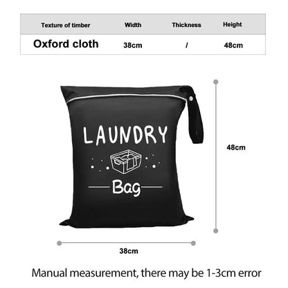 Large Travel Laundry Bag  Waterproof Portable Dirty Clothes Storage Bag  for Gym Clothes Swimming Yoga  Clothes Organizer Bag