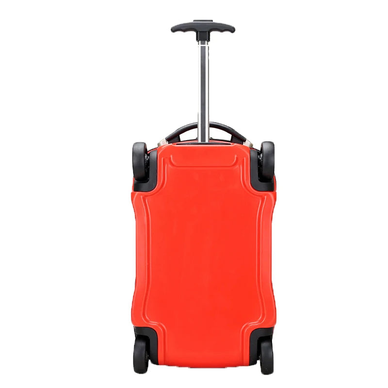 Valise enfant 3D à roulettes – Design voiture, garçon & fille