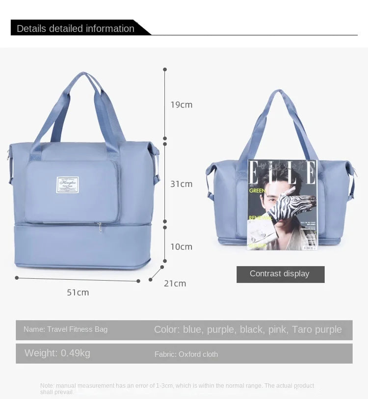 Sac de Rangement Voyage Pliable – Grande Capacité & Imperméable