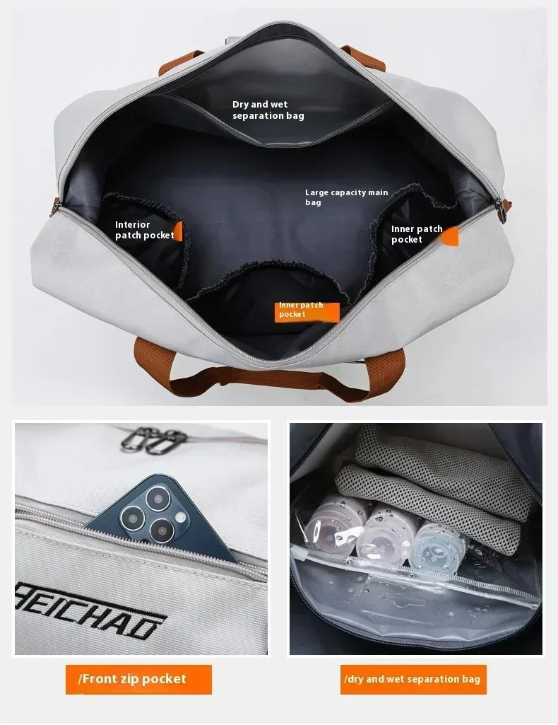 Sac de Voyage & Sport Multifonction – Grande Capacité & Imperméable