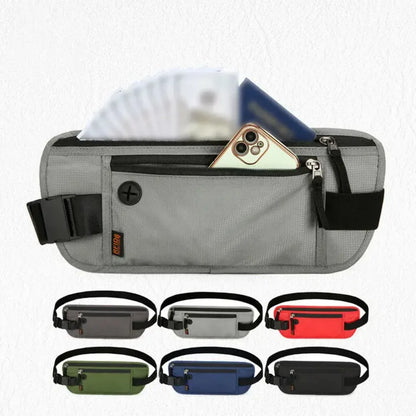 Ceinture Banane Anti-RFID – Porte-monnaie & Passeport Caché pour Voyage