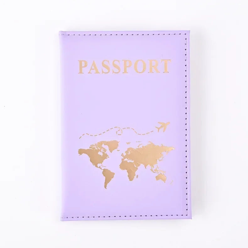 Pochette Passeport en Cuir Anti-RFID – Porte-cartes & Portefeuille Voyage