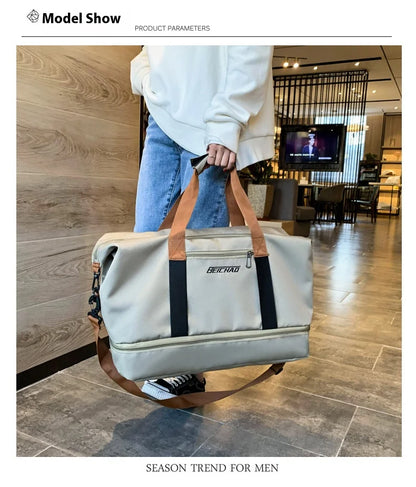Sac de Voyage & Sport Multifonction – Grande Capacité & Imperméable