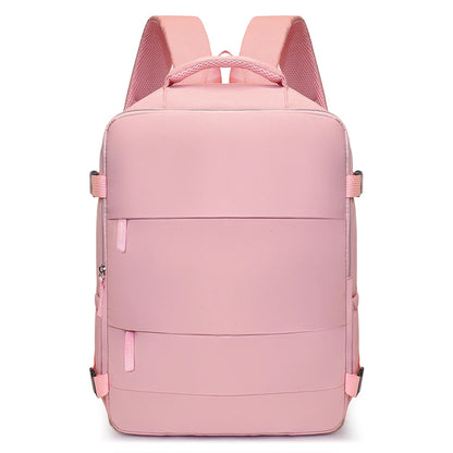 Cabin approved airplane backpack - Lightweight, integrated laptop compartment