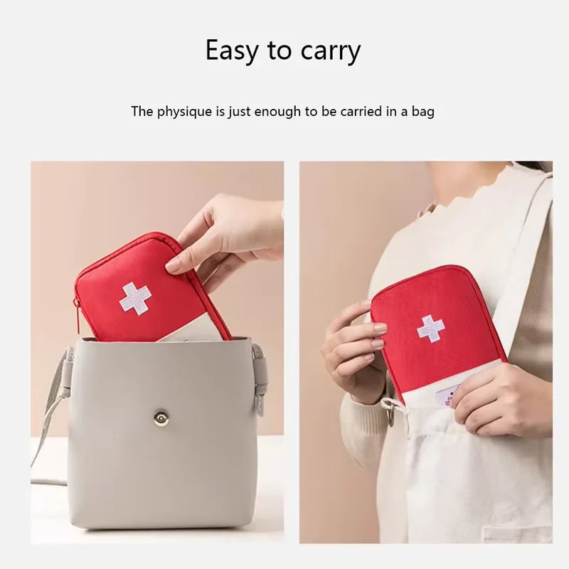 Trousse de premiers soins de voyage – Pochette médicaments portable