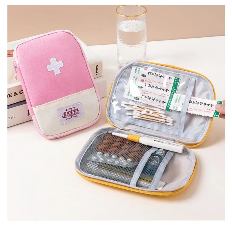 Trousse de premiers soins de voyage – Pochette médicaments portable