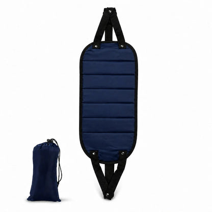 Repose-pied hamac voyage – Avion & train, bambou avec sangle réglable