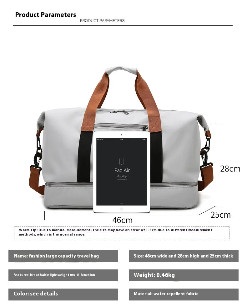 Sac de Voyage & Sport Multifonction – Grande Capacité & Imperméable