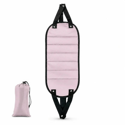 Repose-pied hamac voyage – Avion & train, bambou avec sangle réglable