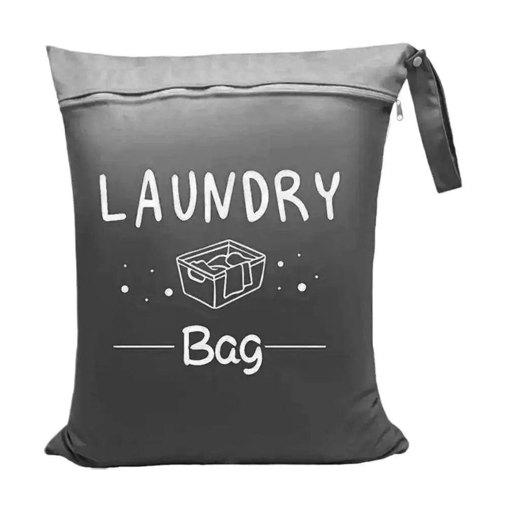 Large Travel Laundry Bag  Waterproof Portable Dirty Clothes Storage Bag  for Gym Clothes Swimming Yoga  Clothes Organizer Bag