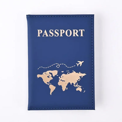 Pochette Passeport en Cuir Anti-RFID – Porte-cartes & Portefeuille Voyage