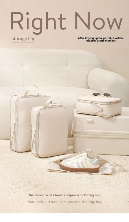 Set 4 cubes de rangement valise – Impérméable, léger & compressible