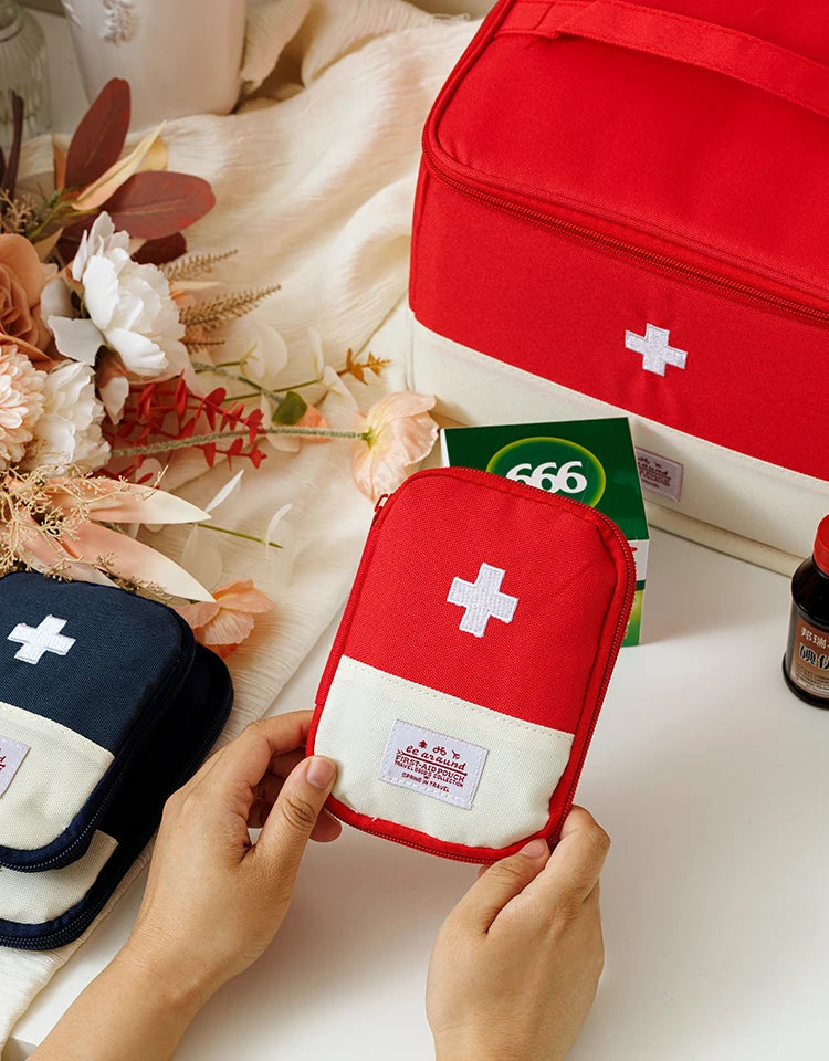 Trousse de premiers soins de voyage – Pochette médicaments portable