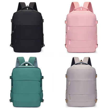 Cabin approved airplane backpack - Lightweight, integrated laptop compartment