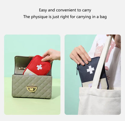 Trousse de premiers soins de voyage – Pochette médicaments portable