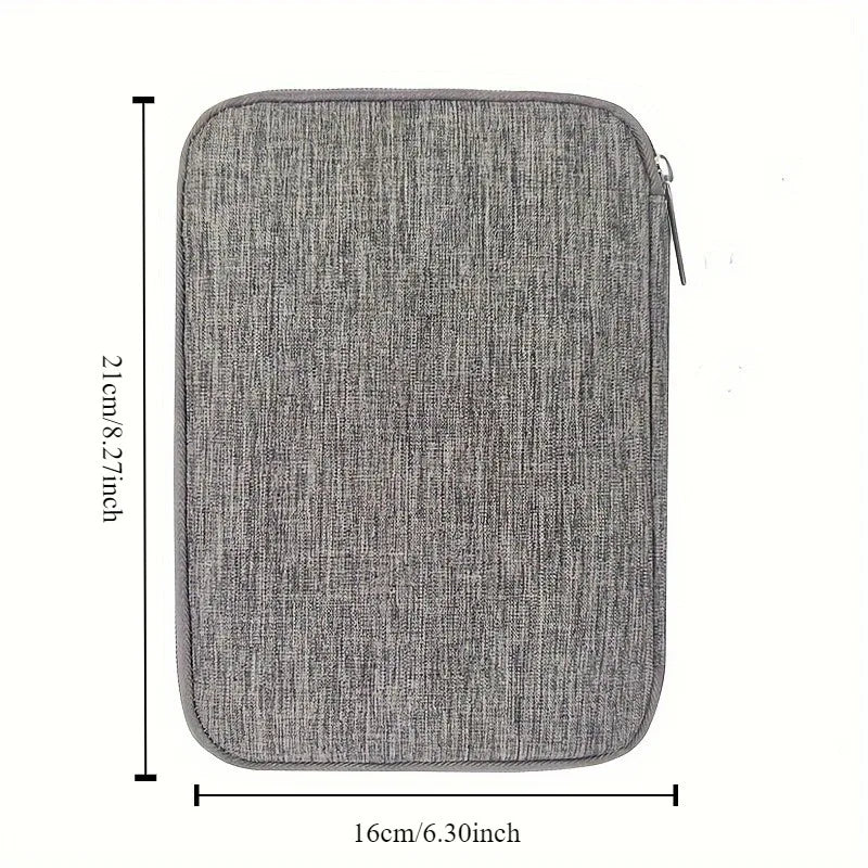 Travel Essentials Multi-pocket Cable Organizer Bag, Small Charging Cord Storage, Charger, Cables, Cord Storage And Accessory Bag