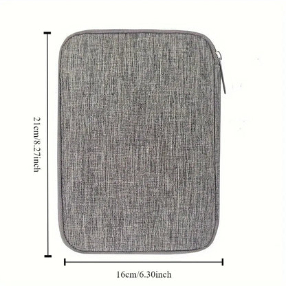 Travel Essentials Multi-pocket Cable Organizer Bag, Small Charging Cord Storage, Charger, Cables, Cord Storage And Accessory Bag
