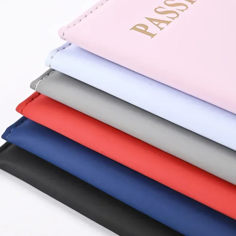 Pochette Passeport en Cuir Anti-RFID – Porte-cartes & Portefeuille Voyage