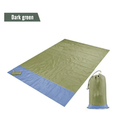 Couverture de Plage Imperméable & Anti-sable – Légère & Compacte