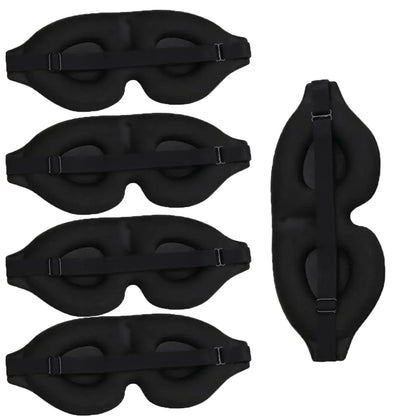 Masque de Sommeil 3D – Ultra-doux, Respirant & Zéro Pression