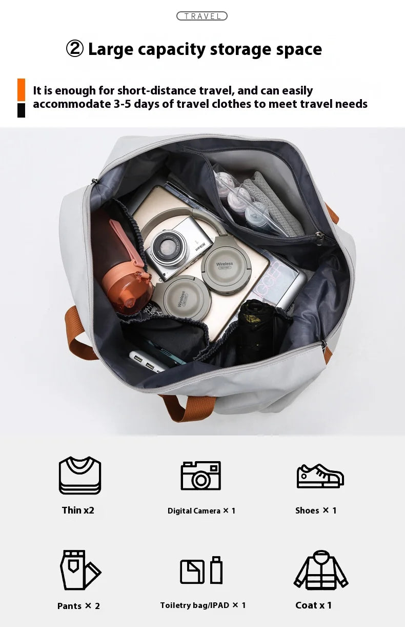 Sac de Voyage & Sport Multifonction – Grande Capacité & Imperméable