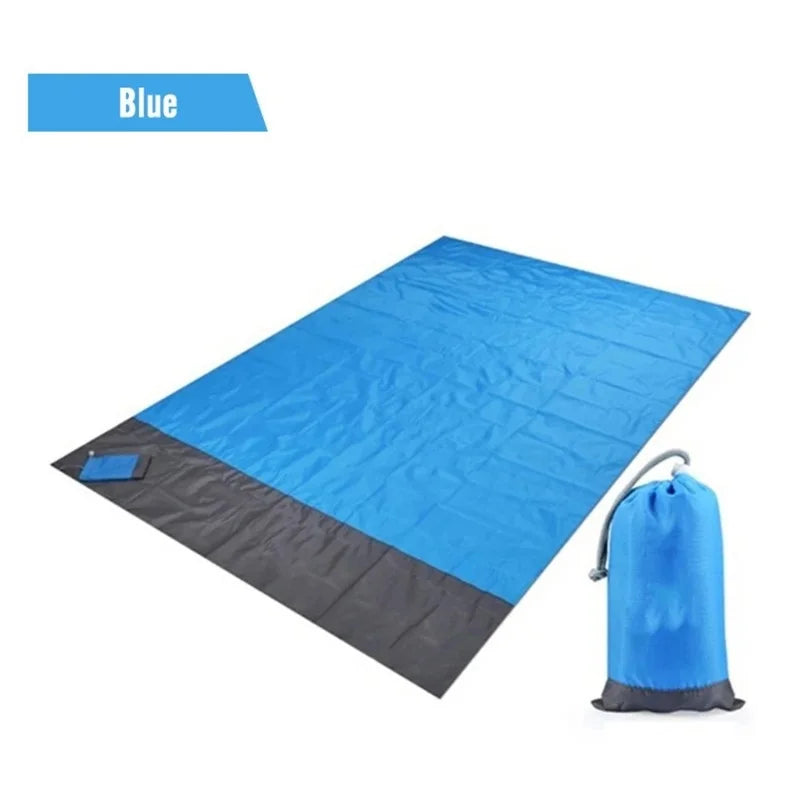 Couverture de Plage Imperméable & Anti-sable – Légère & Compacte