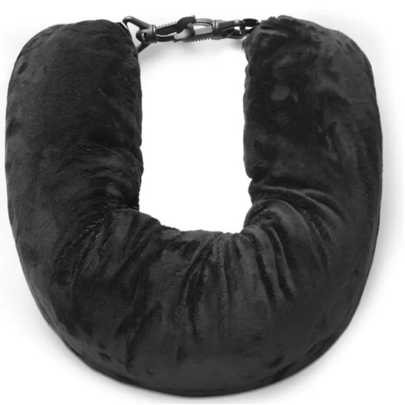 Self-Inflating Travel Neck Pillow – Portable, Airplane & Car