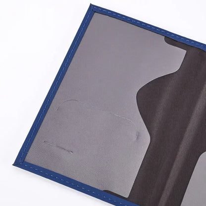Pochette Passeport en Cuir Anti-RFID – Porte-cartes & Portefeuille Voyage